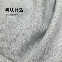 趣游帮 仿羊绒纯色加厚长巾(S-3302) 聚脂纤维 浅灰色 70*195 cm 亲肤柔软舒适