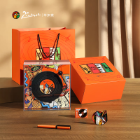 毕加索(Pimio) 毕加索TS-5526大艺术家系列音乐套装(拾音橙)生日礼物男女成人商务办公送礼