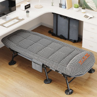 奥凯弗 奥凯弗折叠床躺椅办公室午休床便携多功能单人床行军床午睡床 千鸟格