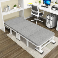 奥凯弗 奥凯弗折叠床午休单人床办公室午休床午睡床四折海绵床家用木板床60cm宽