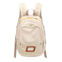 瑞制(swimade) RZ-5018 32.5*37.5*46CM 大学生通勤休闲旅行大容量背包电脑双肩包 米色