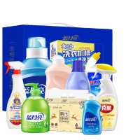 蓝月亮 蓝月亮家庭清洁10件套LYL241015002 轻松满足日常清洁所需
