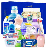 蓝月亮 蓝月亮家庭清洁17件套LYL241015006 轻松满足日常清洁所需