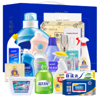 蓝月亮 蓝月亮家庭清洁16件套LYL241015007 轻松满足日常清洁所需