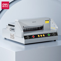 得力(deli) 得力GB922电动切纸机(灰)(台) 升级款电动切纸机电动自动切纸刀裁纸刀