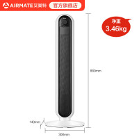 艾美特(Airmate) 家用立式摇头暖风机节能取暖器电暖器电暖风 2800W[即开即热]机械款WP28-X8