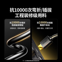 绿联-Ugreen 10107 HDMI线2.0版4K数字高清线2米视频线工程级 笔记本电脑机顶盒连接电视投影仪显示器