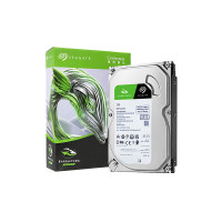 希捷-Seagate 台式机硬盘 2TB 5400转 256MB 机械硬盘 SATA 希捷酷鱼系列 电脑硬盘3.5英寸