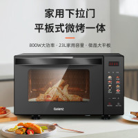 格兰仕(Galanz)微波炉烤箱一体机23升微波炉家用下拉门微波炉平板式微蒸烤一体机光波炉 R6S-GF23