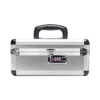 LISM密码印章盒/印章箱/公章盒法人章收纳财务 铝合金 财务会计用品 带密码锁收纳箱