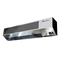 LISM西奥多电梯风幕机小区电梯轿厢专用风扇商用风帘机人体感应通风降温节能 FM-1008DT4-M 0.8m不锈钢感应