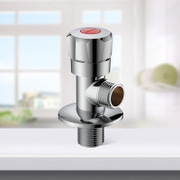 九牧三角阀全铜冷热水一进一出热水器专用4分阀门开关止水阀74089 九牧/红标/铜/外丝角阀/4分螺纹