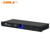 LISMLISM狮乐(SHILE)专业会议室全自动免调试反馈抑制器内置滤波器降噪功能Ktv舞台话筒防啸叫设备 YW-4