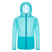 Tri-polar女皮肤衣夏季轻薄旅行海边度假皮肤风衣TP1830 蓝色 L