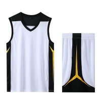 Tri-polar比赛队服运动背心夏季篮球服套装 TP8278 白色 2XL