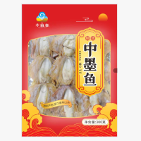 木亩森墨鱼干 中墨鱼300g 袋装