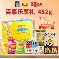 百草味零食大礼包礼盒 百事乐享礼452g