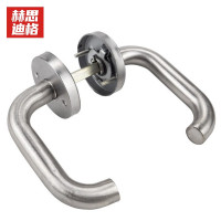 LISM赫思迪格 JG-1335 不锈钢圆管防火门把手 消防门把手 逃生门锁拉手防火锁把手拉手