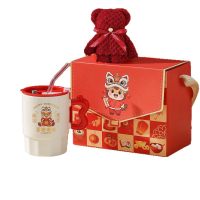 LISM精致白色定制马克杯礼盒