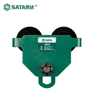 世达/SATA 重型手推单轨小车 98914 商品毛重:39.0kg 材质:铬钒合金钢 5公吨