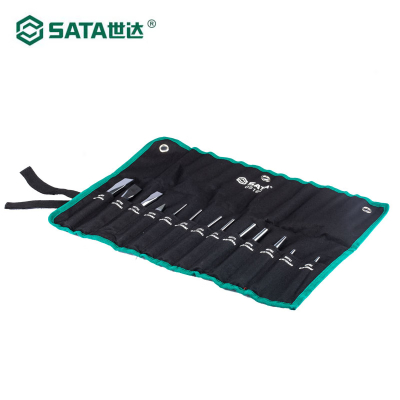 世达(SATA) 样冲冲样钳工钻孔定位冲子凿子 09164 13件套