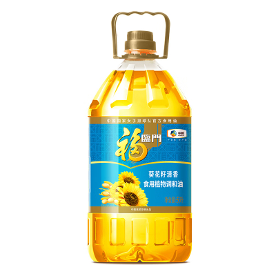 福临门色香味非转基因食用植物调和油5L