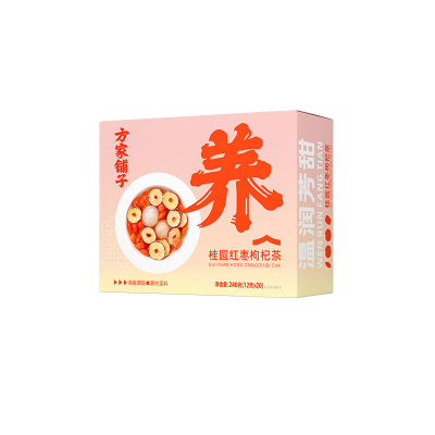 方家铺子 桂圆红枣枸杞茶12g*20/盒装