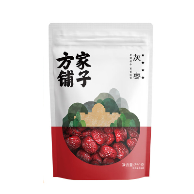 方家铺子 四星楼兰灰枣250g/袋装 两袋装