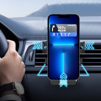 沃品(WOPOW)手机支架 车载支架通用型稳固C12 黑色