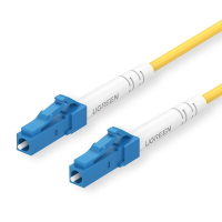 绿联(Ugreen)电信级光纤光缆 LC-LC OS2单模跳线 70581 10米/根