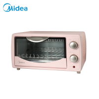 美的(Midea)电烤箱 10L迷你电烤箱家用多功能 PT1011-P 粉色