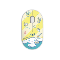 罗技(Logitech)Pebble 无线蓝牙鼠标 办公小巧女性鼠标 甜品屋大耳狗