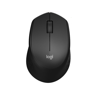 罗技(Logitech)无线鼠标 办公鼠标右手鼠标 带无线2.4G接收器 M275 黑色