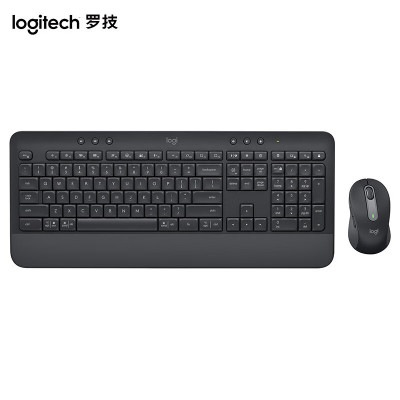 罗技(Logitech)键盘鼠标套装 商用bolt无线蓝牙键鼠套装 黑色 MK650