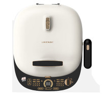 利仁(Liven)电饼铛 LR-D3027S家用上下盘可拆洗 可定时双面加热加深烙饼锅 煎饼锅大号