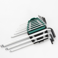 世达 9件套内六角扳手 09105/球头(加长)