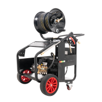 扬子 高压疏通机 5.5KW 大功率管道污水疏通设备 380V 工厂车间高压清洗 YZ-E20-35