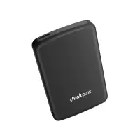 联想(Lenovo) 2T 移动硬盘USB3.0高速传输2.5英寸外接移动存储盘 黑色 (单位:个) UD100
