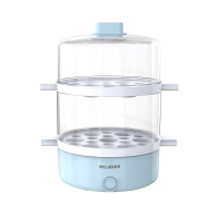 美菱(MELNG) 蒸蛋器煮蛋器家用蒸蛋器早餐神器 单双蒸煮304不锈钢发热盘 MUE-LC3502