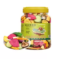 鲜记 综合果酥脆500g 什锦蔬菜水果干