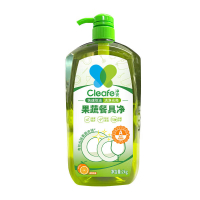 净安 餐具果蔬净 家用按压式餐具洗涤剂 水果蔬菜餐具洗洁精 2kg*2