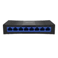 TP-LINK 8口千兆交换机监控网络网线分线器 分流器 兼容百兆 TL-SG1008M