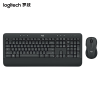 罗技(G) 无线键鼠套装 办公无线键盘鼠标套装 MK545 黑色