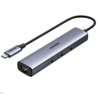 绿联 分线器笔记本外置有线网卡转换器拓展坞网线转接头20915 单位:个