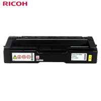 理光(Ricoh)SP C250C 黄色一体式墨粉盒 适用于SP C250DN/C261DNw/C261SFNw 单位:支