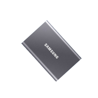 三星(SAMSUNG)1TB Type-c USB3.2 移动固态硬盘(PSSD) T7灰色 NVMe读速1050M/s