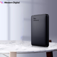西部数据(WD)2TB 移动硬盘 USB3.0 元素系列 2.5英寸 机械硬盘 手机笔记本电脑外接 外置扩容备份
