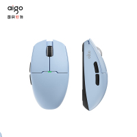 爱国者(aigo)游龙GM80 pro 星云 有线无线三模电竞游戏机械鼠标PWA3395 办公蓝牙充电人体工学鼠标