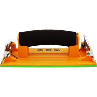 海绵砂纸架 打磨工具手持砂纸夹板手动砂布架腻子油漆内墙面自刷 木头金属抛光精磨墙壁打磨神器 单位:个