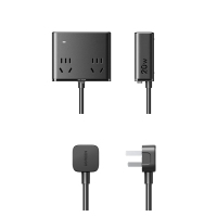 绿联(UGREEN)S6桌面充电站20W快充魔盒插座转换器转换插头一转多插座扩展器多功能宿舍排插